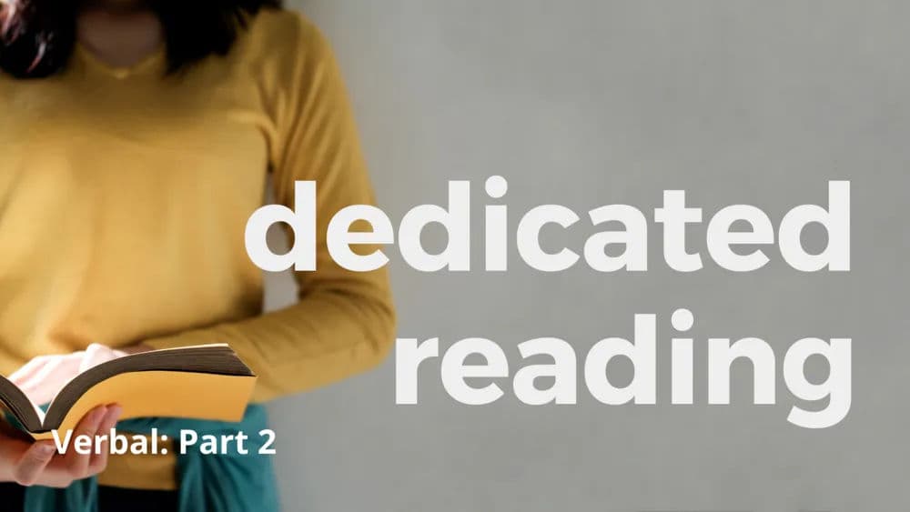 Dedicated Reading
